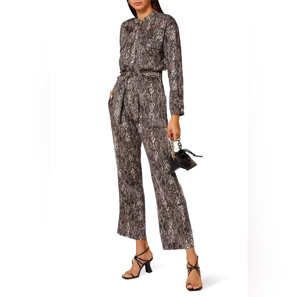OVERLOVER Ynez Snake Jumpsuit M